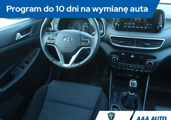 Hyundai Tucson cena 88000 przebieg: 44648, rok produkcji 2018 z Gostyń małe 352